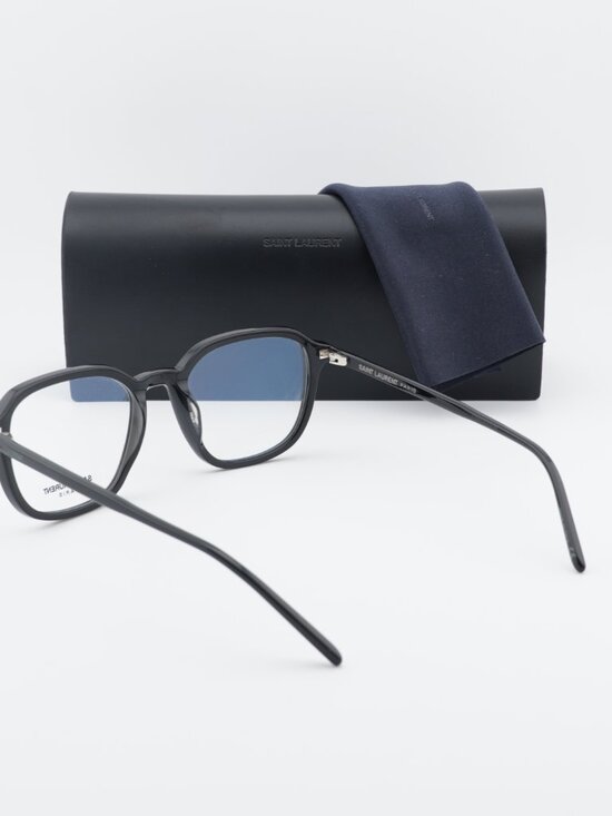 Saint Laurent SL387 001 Square Eyeglasses – Black 53mm main image 6